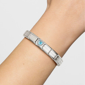 Nomination Italy- Classic, Silvershine. Heart