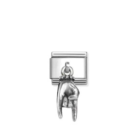 Nomination Italy- Horn Hand, Silvershine classic pala