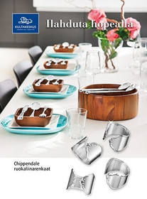 Kultakeskus Oy- Chippendale ruokaliinarenkaat 4 kpl