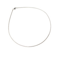 Korutuote Oy- Vaijeri / panta, hopeaa. USEITA KOKOJA!