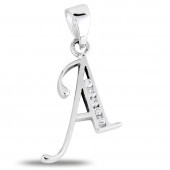 Korutuote Oy- Hopeariipus, kirjain A-V Rodinoitu