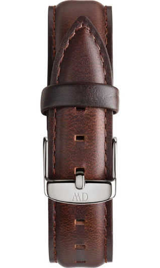 Daniel Wellington-  BRISTOL Ruskea nahkaranneke, unisex