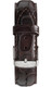 Daniel Wellington- York, Ruskea nahkaranneke, unisex