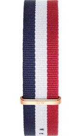 Daniel Wellington- Classy Cambridg ranneke, unisex 20mm