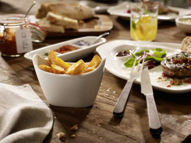 Villeroy & Boch- Texas Pizza/-pihviaterimet 2-osainen