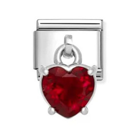 Nomination Italy- Classic, Silvershine. Sydän