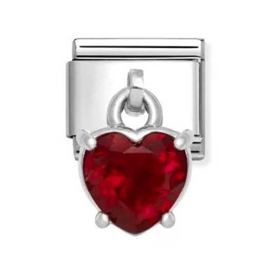 Nomination Italy- Classic, Silvershine. Sydän