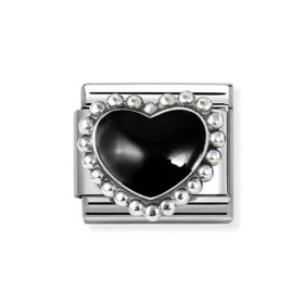 Nomination Italy- Black Heart, classic. 