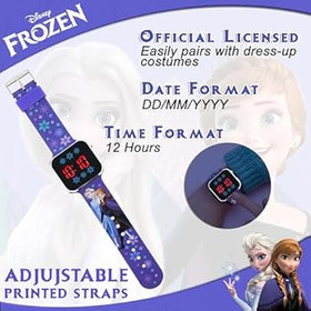 Disney- Led Watch Frozen, rannekello