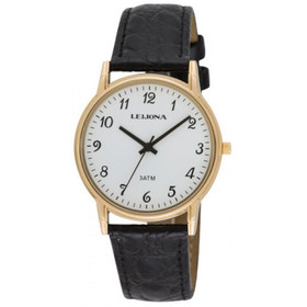 Leijona- UNISEX/Miesten nahkarannekkeinen 