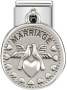 Nomination Italy- Silvershine collection, classic. Marriage