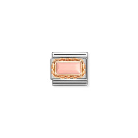 Nomination Italy- Classic, Rose Gold, BAGUETTE STONE