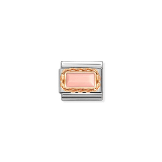 Nomination Italy- Classic, Rose Gold, BAGUETTE STONE