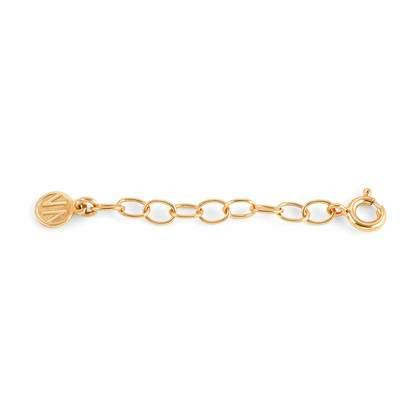 Nomination Italy- Jatkoketju, kullattu hopeakoru. 5cm