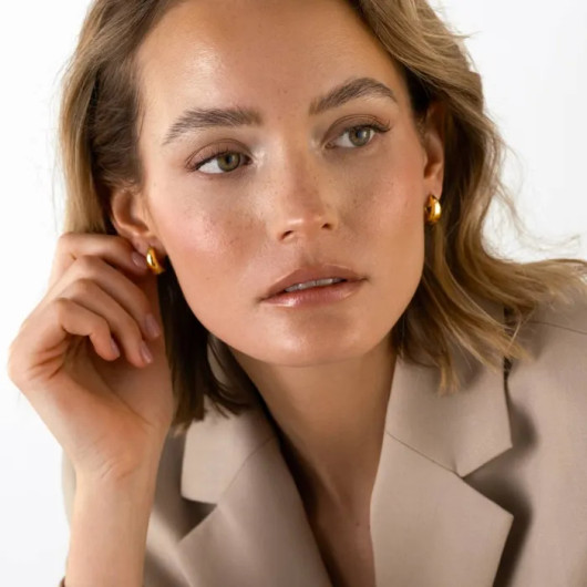 MOCKBERG- Bold Hoops Medium, korvakorut