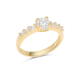 Korutuote Oy- Riipus, kastesormus. Keltakultaa