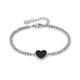 Nomination Italy- Emosfere Black Heart Beaded, rannekoru