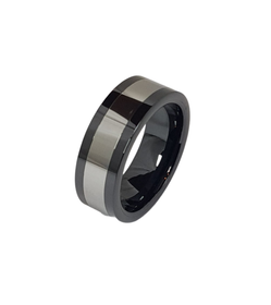 Bosie- Sormus, ceramic/tungsten. USEITA KOKOJA!