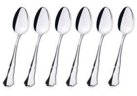 Suomi Chippendale, Kakkuottimet ja kahvilusikat 6kpl, hopeaa