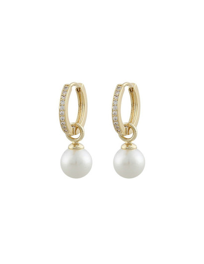 Snö of Sweden- Core pearl ring ear, korvakorut