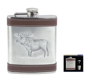 Taskumatti- Taskupullo lahjapakkauksessa, Hirvi