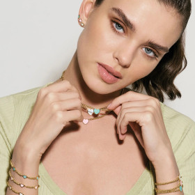 Nomination Italy- Emosfere Pink Heart Beaded, kaulakoru