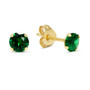 Korutuote Oy- Kultakorvakorut, vihreä