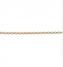 Saurum- Hopeinen ketju, kullattu 