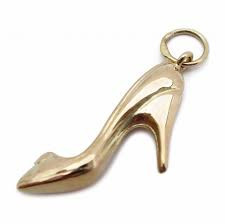 Kultakoru- Riipus, korkokenkä