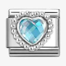 Nomination Italy- Classic, Silvershine. Heart
