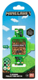  Minecraft Projection Watch- Digitaalinen rannekello, lasten kello 