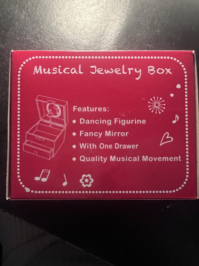 Rasia- Yksisarvinen, korurasia, soiva soittorasia