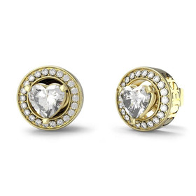 GUESS- Korvakorut, Sydän. Teräs