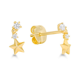 Korutuote Oy- Kultakorvakorut, tähti