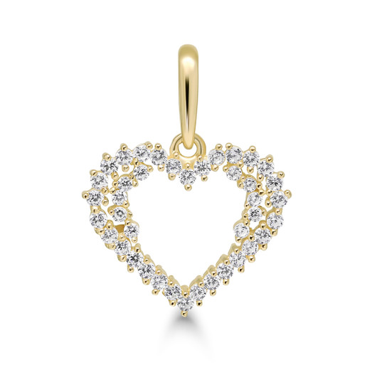 Korutuote Oy- Riipus. Keltakultaa