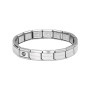 Nomination Italy- Ranneke, classic. Hopealla logo palalla. 18cm