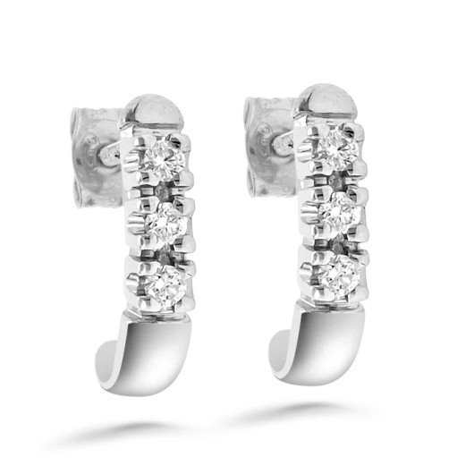 Timanttikorvakorut, valkokulta