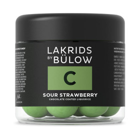 LAKRIDS BY BÜLOW-  C Sour Mansikka 125g
