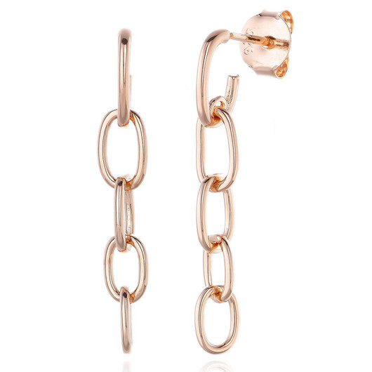 Classic silver- Hopeakorvakorut, kullattu