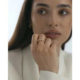 MOCKBERG- Pavé Eternal Ring, sormus