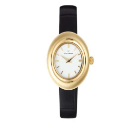 MOCKBERG- Belle Oval Leather Watch, rannekello