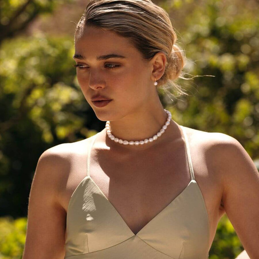 MOCKBERG- Aura Pearl, kaulakoru