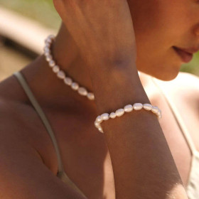 MOCKBERG- Wavy Bolded Cuff, helmirannekoru