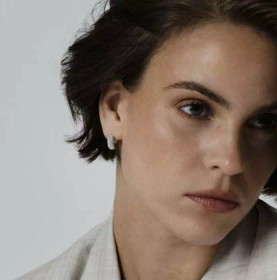 MOCKBERG- Amour Hoops Small, korvakorut.