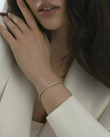 MOCKBERG- Shiny Tennis Bracelet, rannekoru