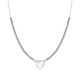 Nomination Italy- Emosfere White Heart Beaded, kaulakoru