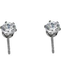 Silver Bar- Titaanikorvakorut, krappana 4mm