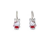 Silver Bar-  Hopeakorvakorut. Klipsikiinnitys