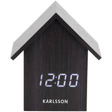 Karlsson- Herätyskello, House LED. Lintukoti