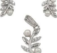 Silver Bar- Hopeariipus, lehti ja helmi